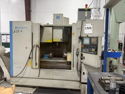 Hardinge Bridgeport Model GX 1000 CNC Vertical Machining Center with 4th Axis, New 2012