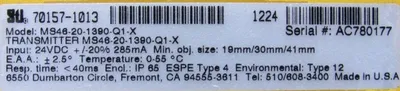 USED STI 70157-1013 TRANSMITTER 70158-1082 RECEIVER 54-3/4" 701571013 4600