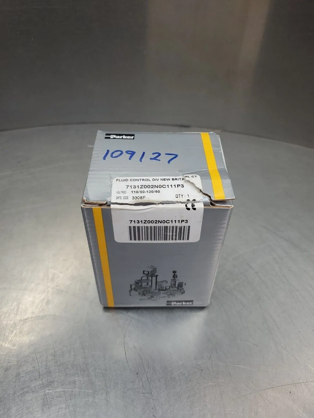 PARKER 7131Z002N0C111P3 FLUID CONTROL VALVE. 6E-5