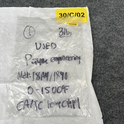 Used Payne Engineering 18A4/1840 Temperature Controls California US | Davliegogo LLC #1706894