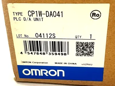 NEW OMRON CP1W-DA041 PLC D/A UNIT CP1WDA041
