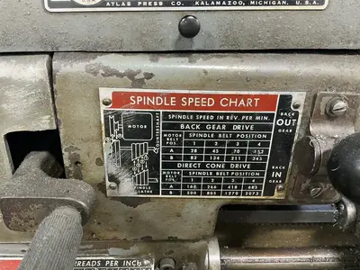 Used ATLAS 3981 Engine Lathes Ohio US | HGR 24 #1477980
