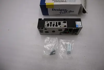 MAC 92B-000-BP2=1705 / 92B-000-BP2 SOLENOID VALVE MANIFOLD BASE STOCK H801A