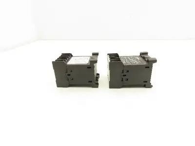 Siemens 3TF2801-0LB4 Contactor Sz 00 3-Pole 16A 1NC 600V 3PH 24VDC Coil Lot of 2