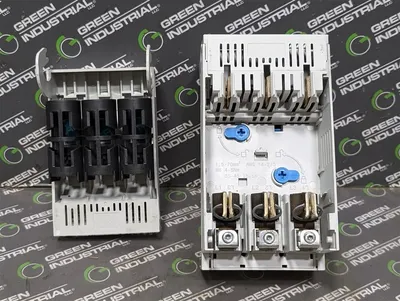 Wöhner QCC 100A Busbar Mounted Fuse Holder 600VAC Class J Used