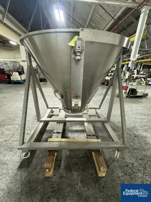 USED Vector Vector 120 Fluid Bed Dryer Expansion Chamber