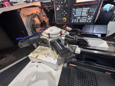 2014 MAZAK POWER MASTER N CHUCKER Lathes, Oil field & Hollow Spindle CNC | ESP Machinery Australia Pty Ltd (2)