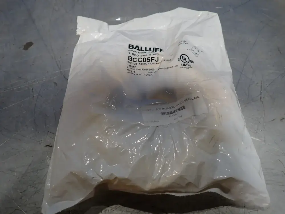 New | in-Stock BALLUFF BCC05FJ Cable & Wire | HGR 24 #742807