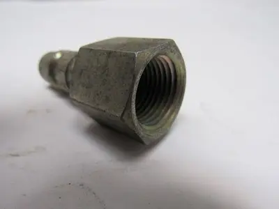 Hanson #55 Steel Male Ball Lock Pneumatic Quick Connect Fitting 1/2 NPT Female