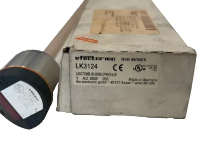 NEW IFM EFECTOR NEW IFM LK0728B-B-00KLPKG/US-LK3124 LEVEL SENSOR LK3124