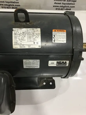US Motors DB93 25HP Nidec General Purpose Motor 3PH 208-230/460V 1775 RPM