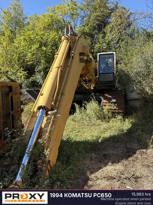 Used 1994 KOMATSU PC650LC-5 Crawler Excavators New Jersey US | Proxy Equipment #1380044
