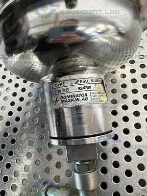 USED DOMINATOR MASKIN AB E18 SB DIAPHRAGM CHECK VALVE