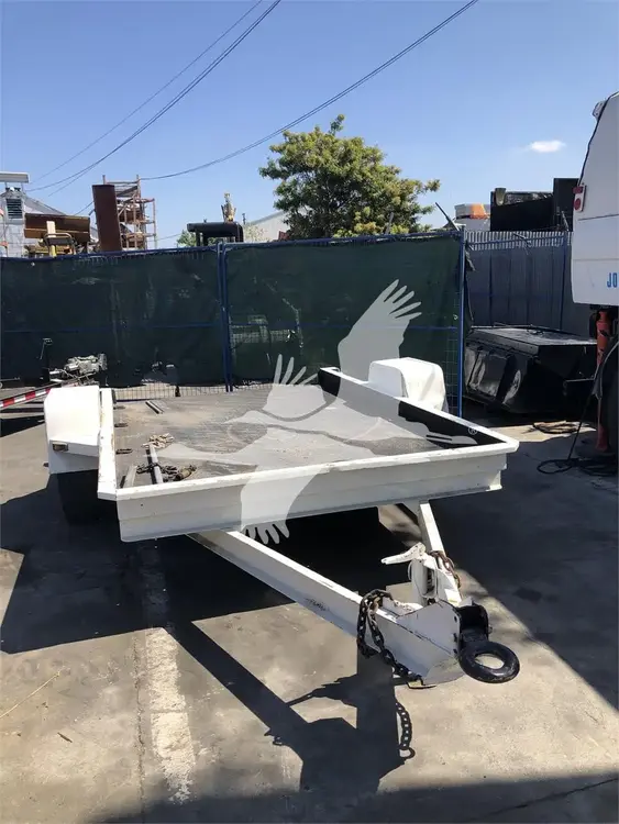 Used 1990 SPCNS 10FT Flatbed Trailers California US | Lillo Machinery #1458252