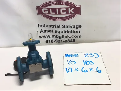 ITT Dia-Flo 1-2516-T-943 – CWP200 1″ Flanged Manual Diaphragm Control Valve