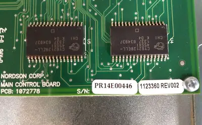Nordson PCB: 1072778 D Circuit Board Assembly 1123360 Loc3D11
