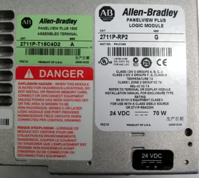 USED Allen-Bradley 2711P-T15C4D2