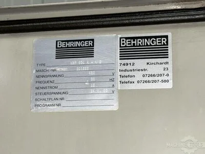 Used BEHRINGER HBP 530A Horizontal Band Saws NL | Mach 4 Metal #116399