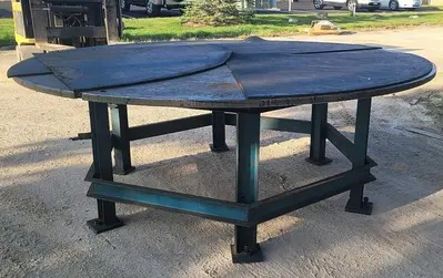 USED SHOP MADE 8' DIAMETER
