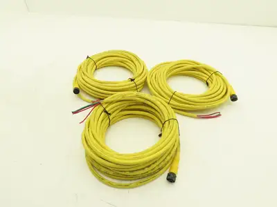 Allen Bradley 889R-F4AEA-10 Cord Connector Ser B 250V 4A 4-Pin Lot of 3