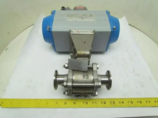 Jamesbury VPVL300-SR4/5-B Actuator w/PBM-1" Stainless Steel Valve 900 PSIG