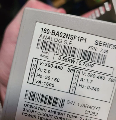 Allen-Bradley 160-BA02NSF1P1 Speed Controls | Amiron Machinery (5)