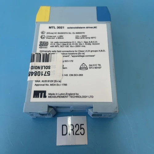 NEW MEASUREMENT TECHNOLOGY LTD MTL-3021