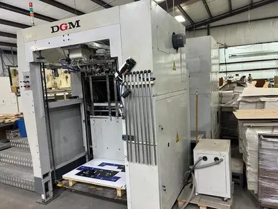 2012 DGM BC 1050 S Diie Cutter with Stripping