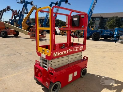 New | in-Stock 2026 MEC MICRO 19 Scissor Lifters Texas US | Adcock Equipment USA #1519578