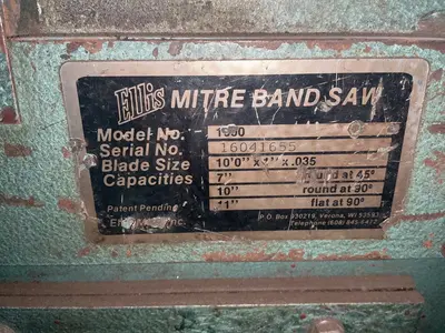 Used ELLIS 1990 Horizontal Band Saws Ohio US | HGR 24 #1463314