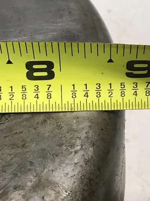 UNKNOWN MAKE Leveling Mount Pad 8 5/8 DIAMETER USED