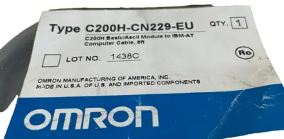 NEW OMRON C200H-CN229-EU OPERATOR INTERFACE CABLE C200HCN229EU