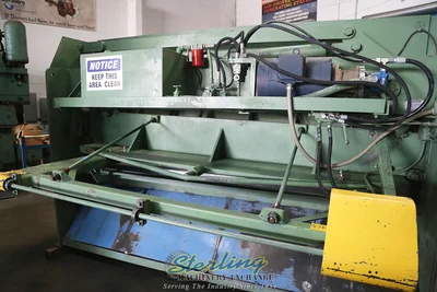 Used HTC 250-10A Power Squaring Shears (Inch) California US | Sterling Machinery Exchange #1466105