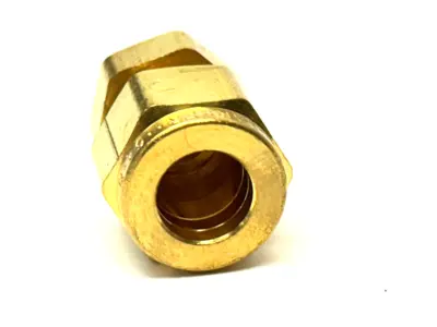 10BLEN10-B | Parker  5/8" Compression Tube End Cap Brass - New Other