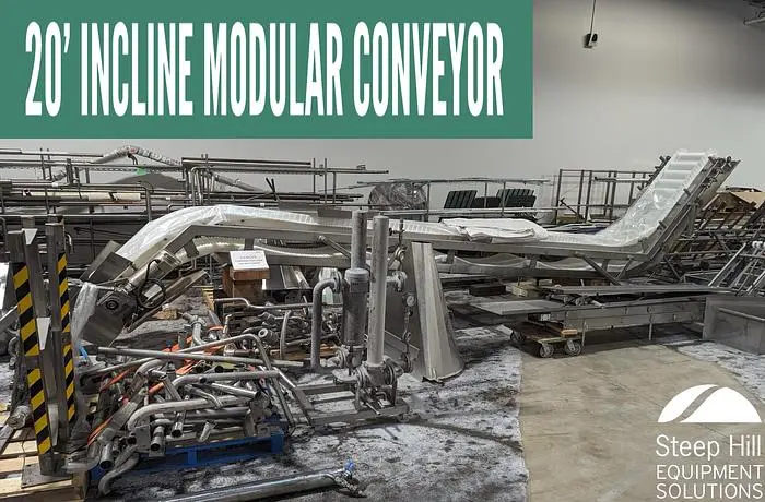 20' Incline Modular Conveyor