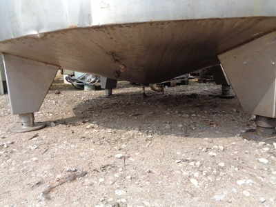 12,000 L S/S JKTD Vertical Pressure Vessel
