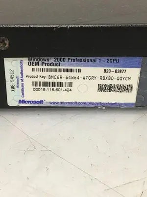 USED MICROSOFT X08-54512