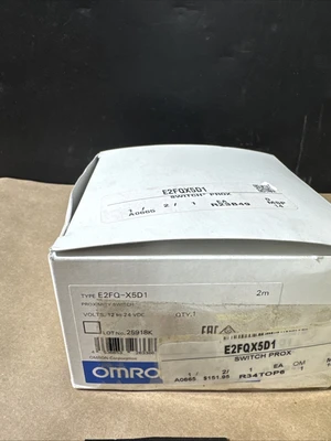 NEW Omron E2FQ-X5D1
