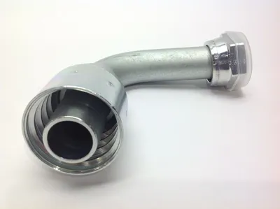 USED PARKER SEAL-LOK 43 SERIES CRIMP STYLE FITTING 90 DEGREE
