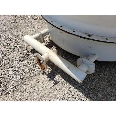 Used 175 cu/ft KISE Air Pad Bin Bottom Receiving Hopper