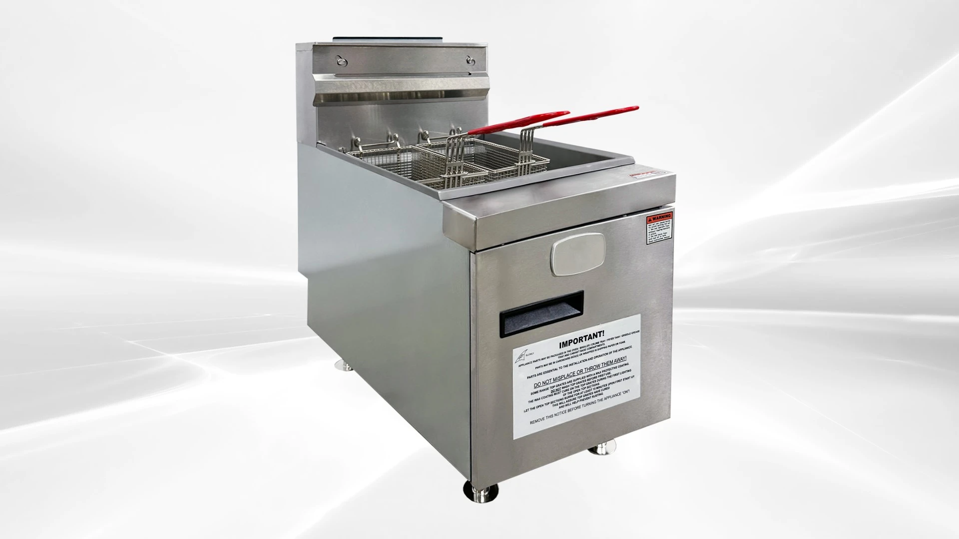 171-0460 35lb Double Gas Fryer