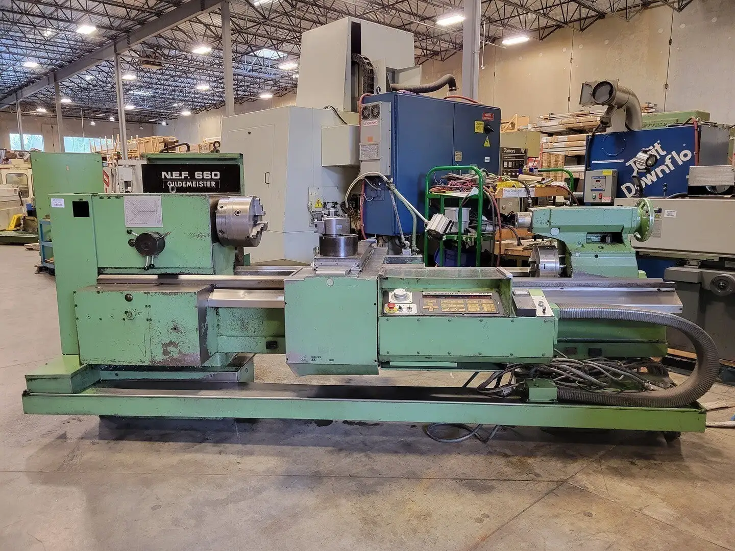 Used GILDMEISTER NEF 660 CNC Lathes British Columbia CA | Lenmark #255212