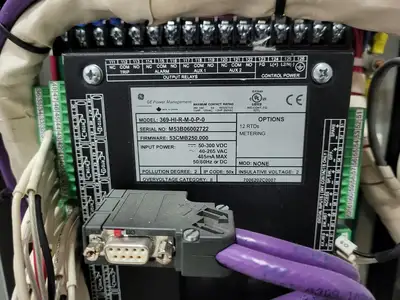5kV/1200A Medium Voltage MCC Single Structure w/ Motor Protection Relay