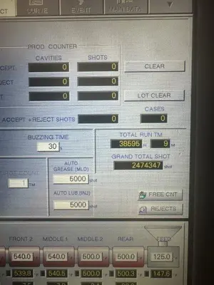 2015 NISSEI FVX860III-600L Injection Molding Horizontal/Vertical | Machinery Network (4)