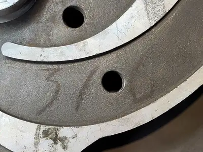 5-Vane Pump Impeller 316SS, 1.5x3-13, 046435