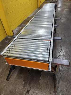 Used INTELLIGRATED LIVE ROLLER CONVEYOR - V-BELT Roller Conveyors Wisconsin US | Packer City Sales #1297862
