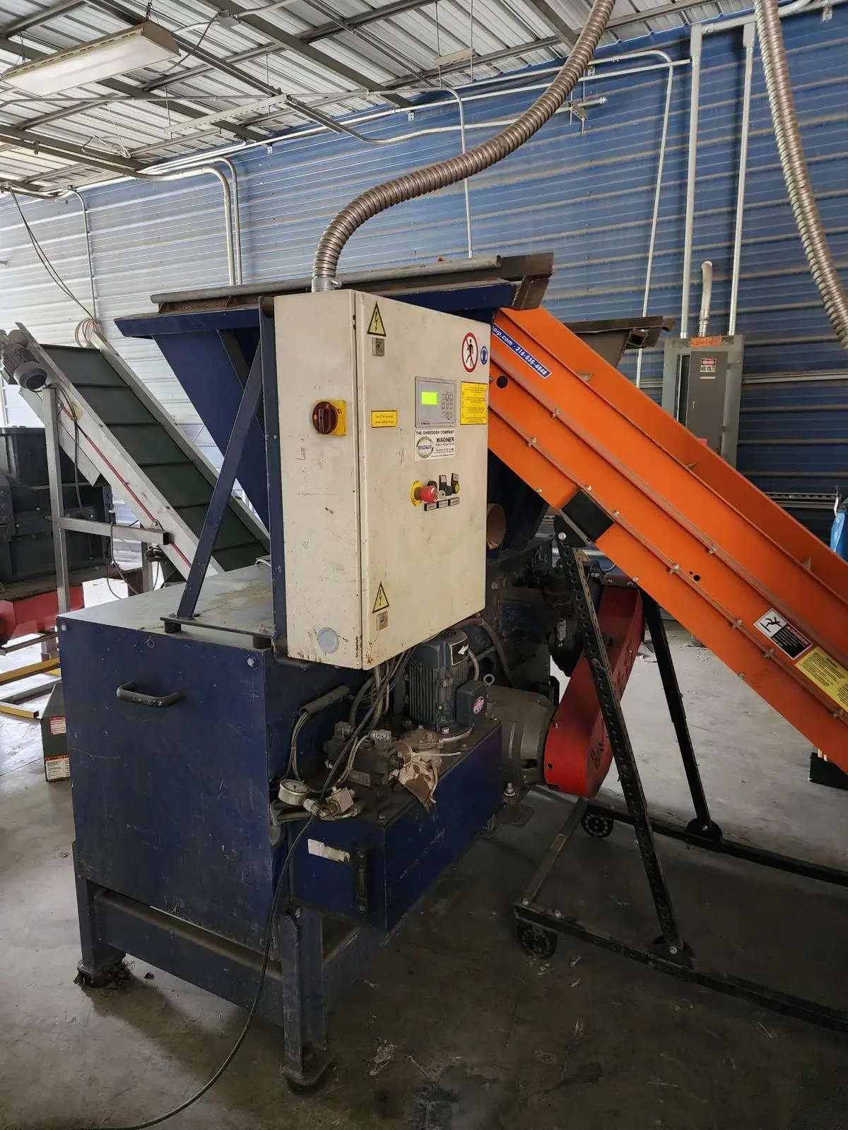 Wagner Single Shaft Shredder