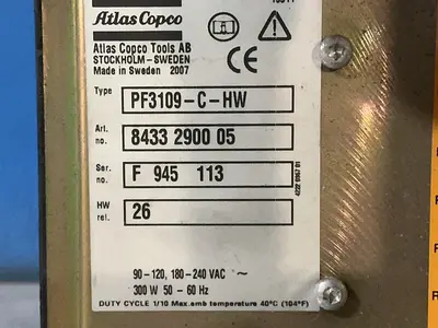 Used 2007 ATLAS COPCO PF3109CHW Automation Control (HMI) Ohio US | HGR 24 #1515818