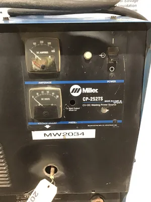 Miller CP-252TS Mig Welding Power Source Welder 3PH