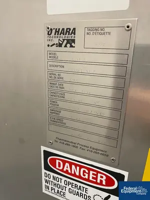 USED O'HARA O'Hara Coating Pan, Model LabCoat II-X